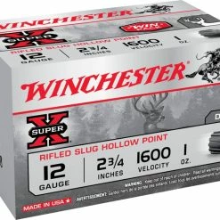 Winchester 12-Gauge VP Rifled Lead Slugs, 2.75-in