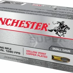 Winchester Super-X .22 Long Rifle 37-Grain Lead Hollow Point Rifle Ammunition