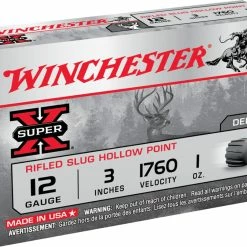 Winchester 12-Gauge 3-in Rifled Lead Slugs