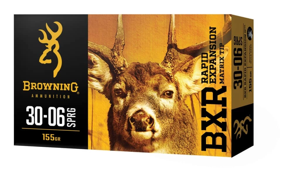 Winchester Browning BXR Rifle Ammunition, 30-06 SPRG 3 Winchester Browning BXR Rifle Ammunition, 30-06 SPRG