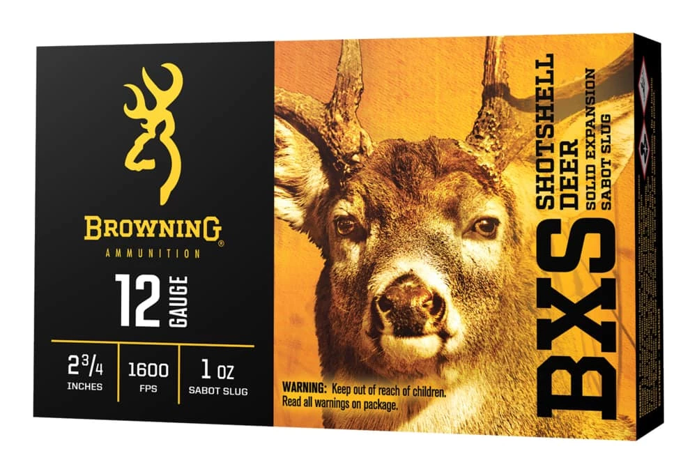 Winchester Browning BXD Deer 12-Gauge Sabot Slug Shotgun Ammunition, 2/3/4-in, 1-oz 3 Winchester Browning BXD Deer 12-Gauge Sabot Slug Shotgun Ammunition, 2/3/4-in, 1-oz