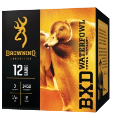 Winchester Browning BXD Waterfowl 12-Gauge #2 Shotgun Shell Ammunition, 1-1/4-oz