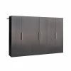 Prepac HangUps Mounted Storage Cabinet Set E, Assorted Colours, 20 X 108 X 72-in, 3-pc -Winchester Outfitters hangups 108 black storage cabinet set e 3pc c4ecc176 72e4 478e b214 3c30c2e5531f
