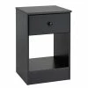 Prepac 1-Drawer Astrid Tall Nightstand 2 Prepac 1-Drawer Astrid Tall Nightstand -Winchester Outfitters prepac 1 drawer astrid tall nightstand black 34d45a6c e914 47a0 af65 cbaf78e6fc0a