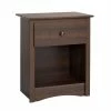Prepac 1-Drawer Fremont Tall Nightstand -Winchester Outfitters prepac 1 drawer fremont tall nightstand espresso 6e23fe41 2267 4aab 9242 a99a94bdb000