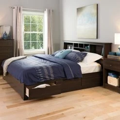 Prepac 1-Drawer Fremont Tall Nightstand -Winchester Outfitters prepac 1 drawer fremont tall nightstand espresso e77a37f8 e381 412c 8b0c 13624d3dbd1d