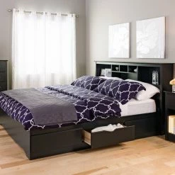 Prepac 1-Drawer Sonoma Tall Nightstand -Winchester Outfitters prepac 1 drawer sonoma tall nightstand black c643342f 1f6e 45df 923b f6d833a0cf50