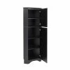 Prepac Elite 2-Door Corner Storage Cabinet With Adjustable Shelves, White -Winchester Outfitters prepac 2 door elite tall corner storage cabinet black 9a78bf52 849f 4d64 99a6 b5c00d5adef6