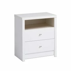 Prepac 2-Drawer Calla Tall Nightstand