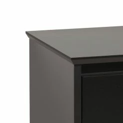 Winchester Outfitters -Winchester Outfitters prepac 2 drawer coal harbor open shelf nightstand black ab9f82f0 8268 4ceb bccb 77a0eeb2575e