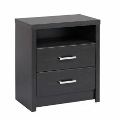 Prepac 2-Drawer District Tall Nightstand