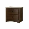 Prepac 2-Drawer Fremont Nightstand -Winchester Outfitters prepac 2 drawer fremont nightstand espresso ead932e4 7ad8 4894 b957 9e25553c0ae8