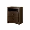Prepac 2-Drawer Fremont Tall Nightstand With Open Shelf -Winchester Outfitters prepac 2 drawer fremont open shelf nightstand espresso 885f50fe a359 4124 8d25 6c3637615436