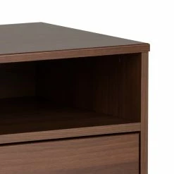 Prepac 2-Drawer Milo Tall Nightstand With Open Shelf -Winchester Outfitters prepac 2 drawer milo tall nightstand with open shelf cherry d86283d2 a49f 451a acca 5605151f9f33