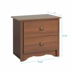 Prepac 2-Drawer Monterey Nightstand