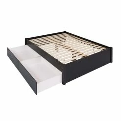 Prepac 2-Drawer 4-Post Platform Queen Bed