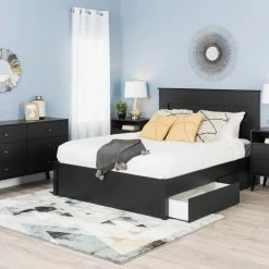 Prepac 2-Drawer Tall Nightstand