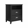 Prepac 2-Drawer Yaletown Tall Nightstand 2 Prepac 2-Drawer Yaletown Tall Nightstand -Winchester Outfitters prepac 2 drawer yaletown tall nightstand black 5e58230b 0c80 4f09 8011 bbe9d77832dd