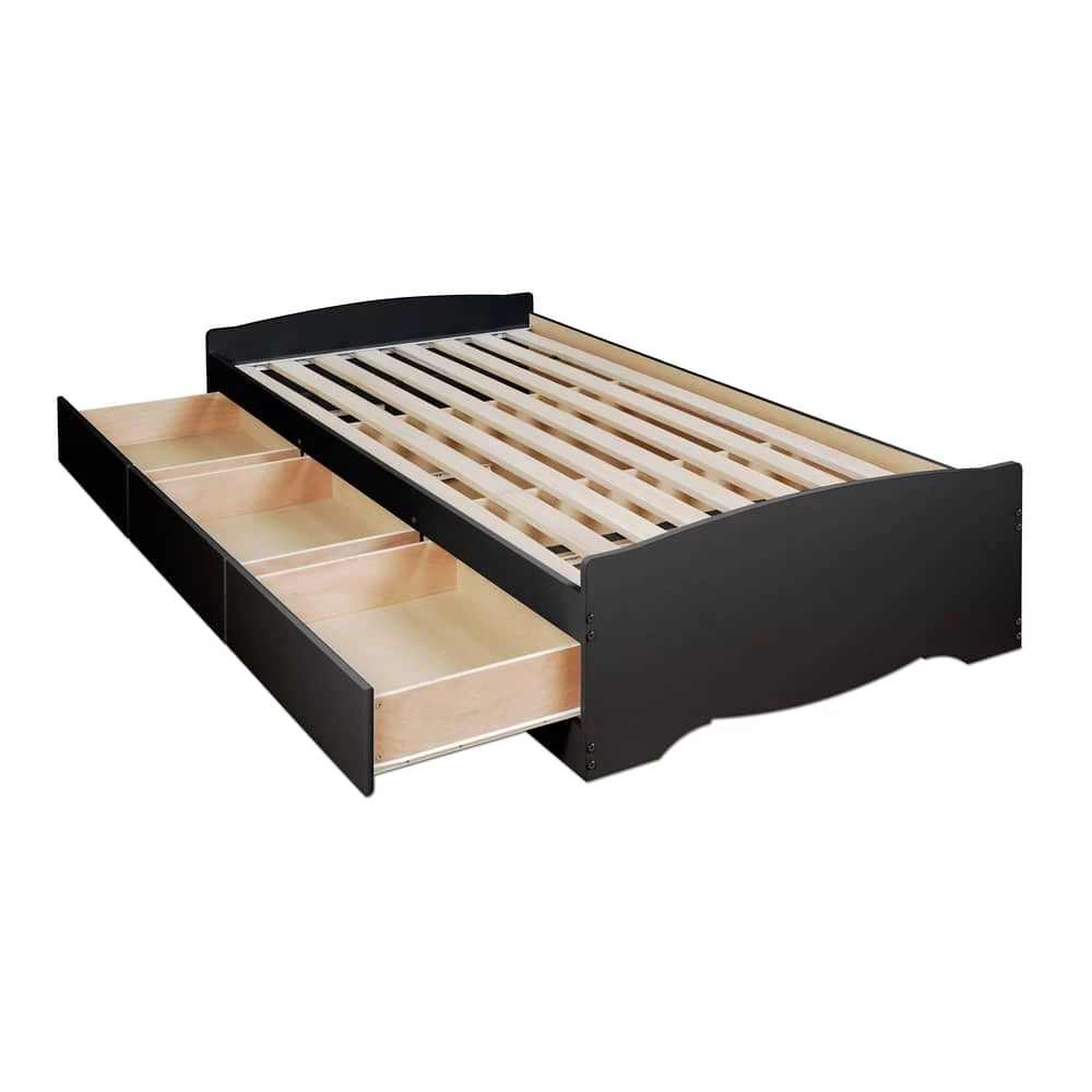Prepac 3-Drawer Mate’s Platform Storage XL Twin Bed 3 Prepac 3-Drawer Mate’s Platform Storage XL Twin Bed