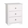 Prepac 3-Drawer Monterey Tall Nightstand -Winchester Outfitters prepac 3 drawer monterey tall nightstand white 2d787d58 8ba3 4784 8cc4 ced6c88971e8
