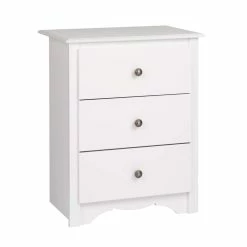 Prepac 3-Drawer Monterey Tall Nightstand