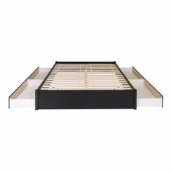 Prepac 4-Drawer 4-Post Platform King Bed -Winchester Outfitters prepac 4 drawer platform bed black king 93b4eefd ec58 4935 ae19 b07f01ab5f90
