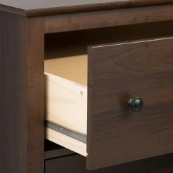 Prepac 1-Drawer Yaletown Tall Nightstand -Winchester Outfitters prepac 4 drawer yaletown chest espresso 398ae7f3 76d9 4038 8962 d0fbedcc85dc