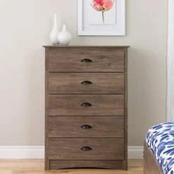 Prepac 5-Drawer Salt Spring Dresser 8 Prepac 5-Drawer Salt Spring Dresser -Winchester Outfitters prepac 5 drawer salt spring dresser drifted grey 5352b9f4 d9a4 4110 bd8d 6ef5f7eb5c6d