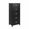 Prepac 5-Drawer Yaletown Tall Chest