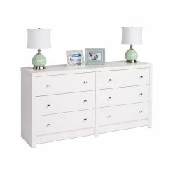 Prepac 6-Drawer Calla Dresser -Winchester Outfitters prepac 6 drawer calla dresser white 488f3cc7 e1ff 4eb0 8600 475927255ec2