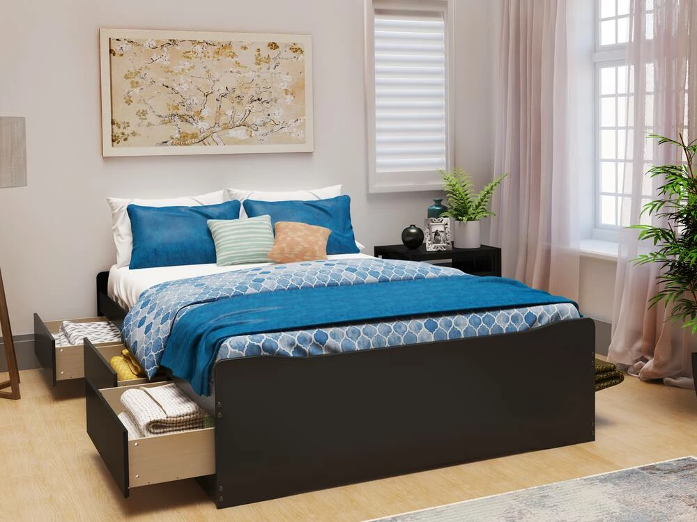 Prepac 6-Drawer Coal Harbor Mate’s Platform Storage Queen Bed 7 Prepac 6-Drawer Coal Harbor Mate’s Platform Storage Queen Bed - Image 5