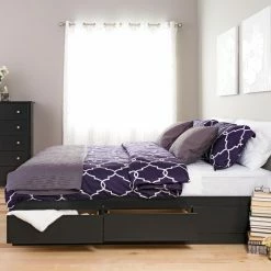 Prepac 6-Drawer Mate’s Platform Storage King Bed -Winchester Outfitters prepac 6 drawer mate s platform storage bed black king 44150021 3097 4057 851f c6a1e40ae842