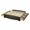 Prepac 6-Drawer Mate’s Platform Storage King Bed -Winchester Outfitters prepac 6 drawer mate s platform storage bed black king b0dd25c8 43e9 4fd8 93f1 db4a5cfeba96