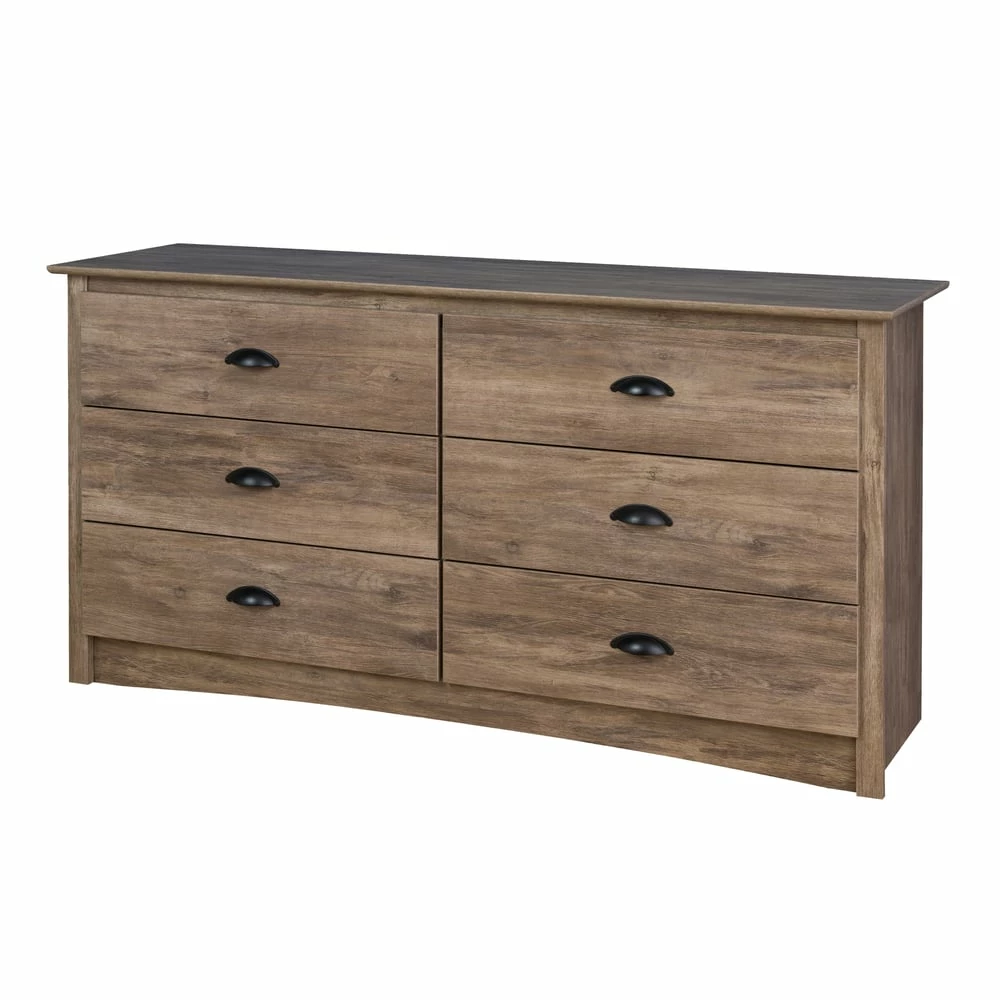 Prepac 6-Drawer Salt Spring Dresser 3 Prepac 6-Drawer Salt Spring Dresser