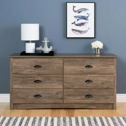 Prepac 6-Drawer Salt Spring Dresser 16 Prepac 6-Drawer Salt Spring Dresser -Winchester Outfitters prepac 6 drawer salt spring dresser drifted grey 61b631c8 a14b 4ef1 9306 be84f1e1eac4