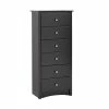 Prepac 6-Drawer Sonoma Tall Chest