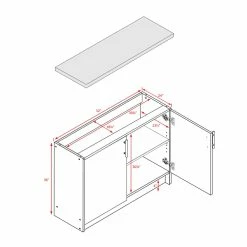 Prepac Elite Base Cabinet, 32-in