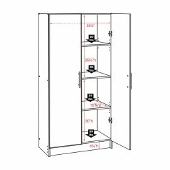 Prepac Elite Storage Cabinet, 32-in