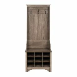 Prepac Entryway Organizer With Shoe Storage -Winchester Outfitters prepac entryway organizer with shoe storage drifted grey 1bce206c dbdc 4ca8 80c5 5490af24e1f9