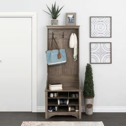 Prepac Entryway Organizer With Shoe Storage -Winchester Outfitters prepac entryway organizer with shoe storage drifted grey 4c518072 7cd2 4e4b ba48 38754b809c0c