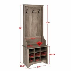 Prepac Entryway Organizer With Shoe Storage -Winchester Outfitters prepac entryway organizer with shoe storage drifted grey fabe9d96 9ba0 45e3 8da6 9dbf27a46a67