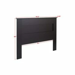 Prepac Flat Panel Queen Headboard -Winchester Outfitters prepac flat panel headboard black queen d3f6d8ec e5f0 4cba 8be5 64e75a8ac2d6