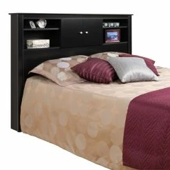 Prepac Kallisto Bookcase Headboard With Doors