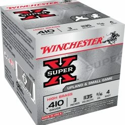 Winchester 410-Gauge 3-in #4 Lead Shotgun Shells