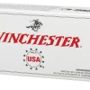 Winchester USA 22 250 Caliber Centerfire High-Velocity FMJ Rifle Ammunition, 40-pk