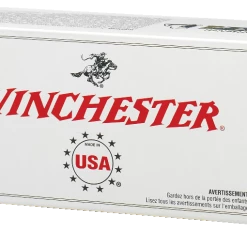 Winchester USA 22 250 Caliber Centerfire High-Velocity FMJ Rifle Ammunition, 40-pk