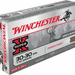 Winchester Super-X .30-30 Win 170 Grain Power-Point Rifle Ammunition, 20-pk