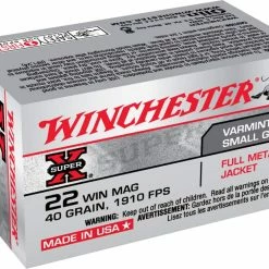 Winchester Super-X .22 Win Mag 40-Grain Full Metal Jacket Rifle Ammunition -Winchester Outfitters winchester ammunition 22mag 40g fmjt e3b29d67 0c6b 4869 8cdd 84690e0b4c9b