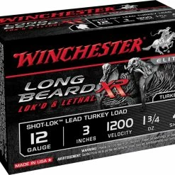 Winchester Long Beard Turkey 12-Gauge 3-in 1200 FPS Shotgun Ammunition, 1-3/4-oz, 10-pk