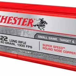 Winchester Super X .22 Long Rifle 40-Grain PP-100 RD Plastic Pack